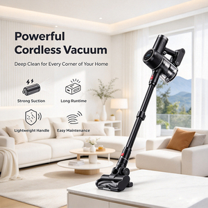 ชุดเครื่องดูดฝุ่นไร้สาย <span class=keywords><strong>Airbot</strong></span> Swift รุ่น 49AW พร้อมอะแดปเตอร์ชาร์จไฟฟ้า แบบไม่ใช้ถุงเก็บฝุ่น สำหรับใช้ในบ้านและโรงแรม - Product Image 4