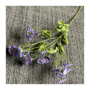 Usine de fleurs artificielles Meiyu Craft, chrysanthèmes, marguerites, 30cm-100cm, décoration de mariage, décoration de la maison, accessoires de photographie - Product Image 5