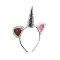 Fantaisie Enfants Bowknot En Cuir Bandeaux Sequin Glitter Cheveux Accessoires Arc Noeud Bandeaux Pour Petite Fille