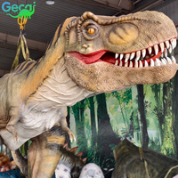 Tyrannosaurus Rex Dinosaure Animatronique Réaliste Taille Naturelle Simulation de Dinosaure Décoration Scénique de Parc Forestier