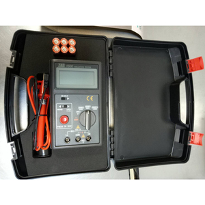 Testeur d'isolation numérique Ohmmètre TES-1600 Plage de tension 250V-1000V Courant de test 1mA Affichage LCD Réglage automatique de l'zero - Product Image 6