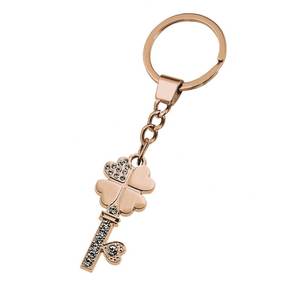 Ros - Porta Llaves con Trébol de Cuatro Hojas, Material Metálico - Product Image 1