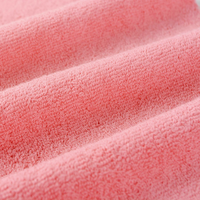 Custom Wholesale 320gsm Double Sided Roll by the Yard Absorbent Soft 100% Cotton Terry Towelling Fabric Towel Cloth for Bathrobe