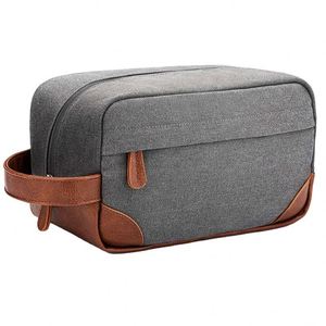BSCI Factory Custom logo <b>Mens</b> Vintage Nylon Dopp Kit <b>Toiletry</b> Pochette Bathroom <b>Toiletries</b> Organizer Cosmetic <b>Bags</b> with <b>Hanging</b> - Product Image 2