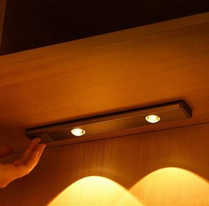 Lampe LED sans fil à induction rechargeable par USB, moderne, pour salon, couloir, armoire, veilleuse, en stock - Product Image 4