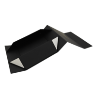 Boîte en carton noir mat de luxe personnalisée avec logo, grande taille, pour vêtements et chapeaux, boîtes en papier recyclables, couvercle magnétique pliable, emballage cadeau