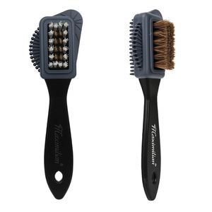 Suede <b>Brush</b> Horse Hair With Copper Wire For Chamois Leather Cleaning And Shoe Care - Product Image 3