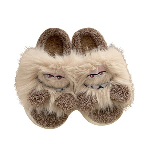 XIXITIAO 2024, zapatillas de zapatos peludos de piel esponjosa a la moda, pantuflas de felpa de invierno bonitas para el hogar para mujeres y niñas - Product Image 6