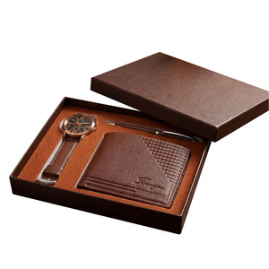 Set de regalo empresarial para hombre: reloj, billetera, bolígrafo, lujoso y exquisito, para el Día de San Valentín o el Día del Padre - Product Image 4
