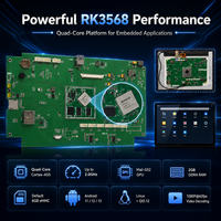 Pantalla LCD Industrial Personalizada de 15.6 Pulgadas RK3568 con Resolución de 1980x1080, Procesador de Cuatro Núcleos A55 a 2.0GHz, 2GB de RAM DDR3 y Soporte RS485