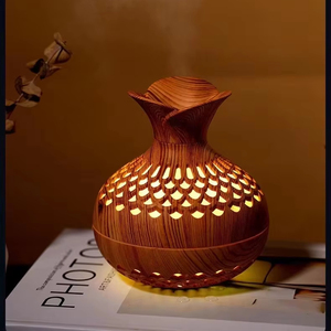 Humidificador de Aire Portátil con Aroma de Madera, Ultrasónico, Inteligente, con LED, Profesional, para Habitaciones y Hogar, Difusor de Aceites Esenciales - Product Image 1
