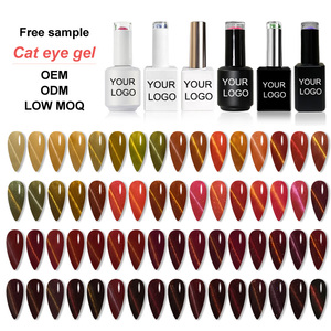 Esmalte <span class=keywords><strong>de</strong></span> uñas en Gel UV para <span class=keywords><strong>Halloween</strong></span>, pigmento magnético <span class=keywords><strong>de</strong></span> ojo <span class=keywords><strong>de</strong></span> gato en rosa, manicura <span class=keywords><strong>de</strong></span> estilo francés desnudo con fuente <span class=keywords><strong>de</strong></span> lámpara LED, esmalte magnético - Product Image 1