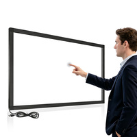 Cadre tactile infrarouge multi-touch 10 points, taille personnalisée, Plug and Play