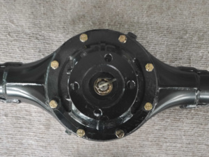 Essieu arrière de moto à trois roues Power <span class=keywords><strong>Booster</strong></span> king Essieu de tricycle différentiel avec freins à disque Système de transmission robuste - Product Image 6