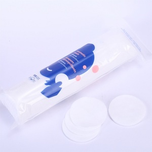 Almohadillas de algodón suave de alta calidad Almohadillas de algodón desmaquillantes desechables con logotipo personalizado - Product Image 1