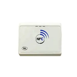 Kartu inspeksi NFC Bluetooth portabel, mesin kartu punch kehadiran jam pembaca ac1311u