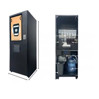 Distributeur automatique intelligent de café, lait et thé, machine à boissons chaudes, robot distributeur de gobelets, marque HuaYang, garantie 1 an