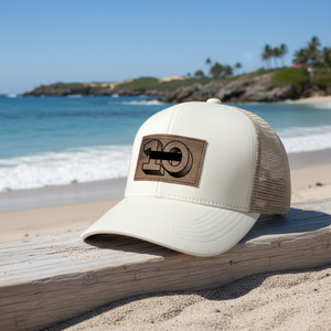 Casquettes en maille pour femmes avec logo personnalisé, casquettes trucker en maille, casquettes de pêche avec patch en caoutchouc, chapeaux pour activités de plein air, pêche, randonnée, surf - Product Image 1