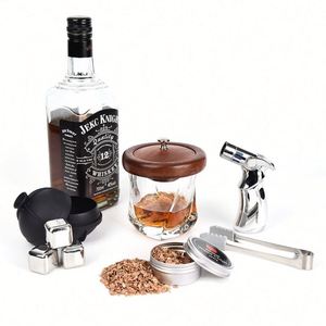 Design Custom Logo Whiskey Smoker <b>Kit</b> | Portable Stainless Steel Smoking Gun Set | Luxury Cocktail Gift for Corporate Client - Product Image 6