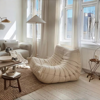 Canapé modulaire Runwood en mousse compressée de luxe haute densité, tissu résistant aux taches, durable, pour salon moderne