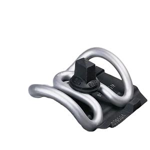 Sistema de sujeción de riel de acero tipo E Vossloh, 50kg, 60Si2MnA, sujetador de Clip elástico, nuevas piezas de resorte de sujeción, accesorios de ferrocarril - Product Image 1