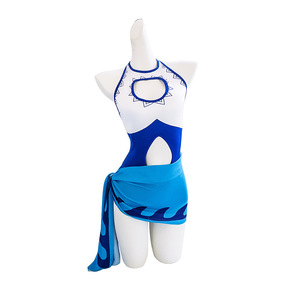 Costumes de <span class=keywords><strong>cosplay</strong></span> LOL <span class=keywords><strong>Miss</strong></span> Fortune pour femmes, accessoires, maillots de bain sexy Jirai Kei pour fête au bord de la piscine, Halloween, plage - Product Image 5