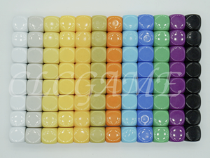 <span class=keywords><strong>Dados</strong></span> <span class=keywords><strong>de</strong></span> colores poliédricos para juego, D6, DND, venta al por mayor, nuevo diseño - Product Image 2
