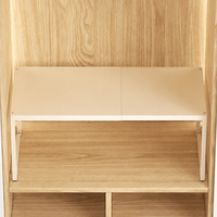 Organisateur de vêtements télescopique réglable en acier au carbone, gain de place, pour placard de salon moderne, sans perçage, extensible