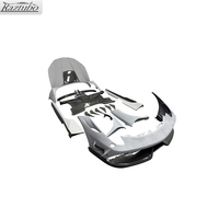 Offre Spéciale Mi-sha Style fibre de carbone Bodykit pare-chocs capot jupes latérales Spoiler diffuseur garde-boue pour Ferrari 458
