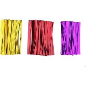 300 <b>Pack</b> 4x9 Inch Plastic Side Gusset <b>Bags</b> Clear Disposable Cookie Pastry Gift <b>Bags</b> For Party Treats - Product Image 6