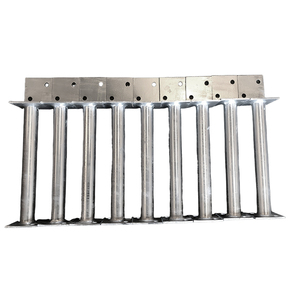 Support de poteau de clôture soudé galvanisé à chaud, support en L pour béton, connecteur de bois, ancrage de poteau - Product Image 5