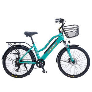 แบตเตอรี่ลิเธียม City 36V 10Ah จักรยานไฟฟ้าเรโทร 26 นิ้ว 350W ความเร็วสูง - Product Image 2