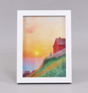 White <strong>Photo</strong> <strong>Frame</strong>, <strong>A5</strong> Picture <strong>Frame</strong>,14.8x21cm or 15x21cm/poster <strong>Frame</strong> with Plexiglass Stock - Product Image 2