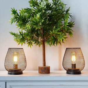 Birdcage Shape Cordless LED Desk Lamp <b>Touch</b> Dimming Nordic Brown 5V Input Voltage Free Shipping Indoor Decorative <b>Light</b> - Product Image 6