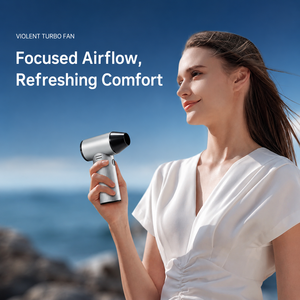 Souffleur d'air turbo portable, souffleur de poussière électrique à main, ventilateur turbo à vitesse réglable, nettoyeur de poussière pour l'électronique, utilisation en extérieur - Product Image 4