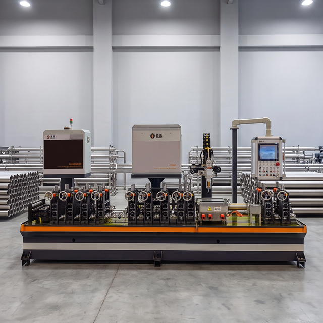 Professional Tube Mill Manufacturer Automatic Laser Welded Pipe Production Line for Steel Pipe Making Machine
