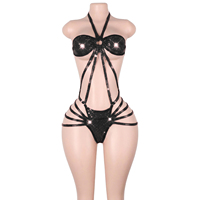 Tenues de danse exotiques à pois, ensembles de scène, combinaisons sexy, bikinis, maillots de bain, vêtements de festival, de boîte de nuit et de soirée