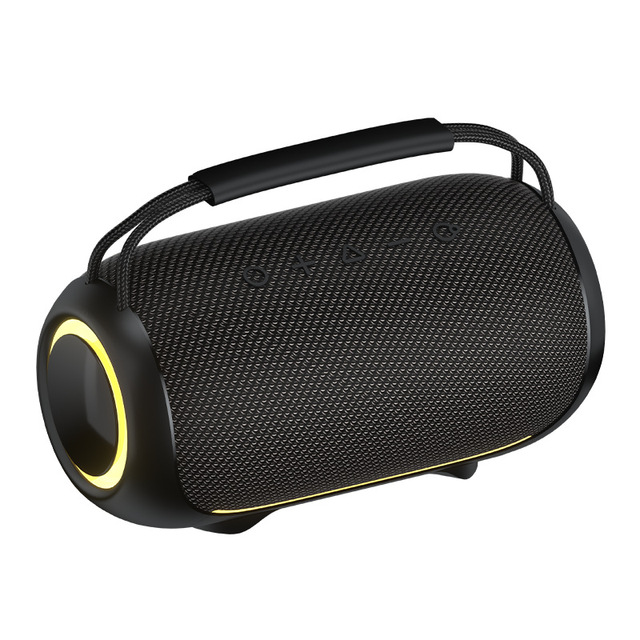 Portable Wireless for Bluetooth Speakers BT 5.3 Sound Boombox Strong Subwoofer RGB LED Lighting 40W Waterproof for Outdoor Use