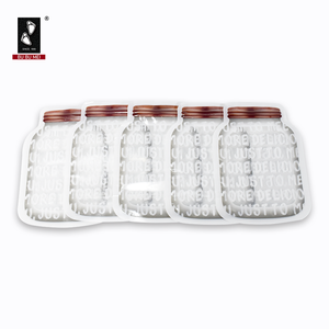 Bolsa de pie de plástico de diseño personalizado de alta calidad con cremallera grado alimenticio reciclable al por mayor para almacenamiento de alimentos - Product Image 6