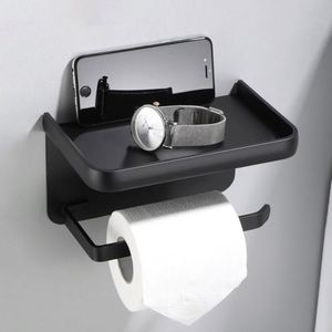 Smart Multifunctional Eco-Friendly Decorative Waterproof Metal Self Adhesive Tissue <b>Shelf</b> Storage Toilet Paper <b>Kitchen</b> Gym - Product Image 2