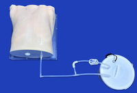 Simulateur d'entraînement à l'endoscopie thoracique, modèle de côtes ouvrables avec saignements simulés pour l'enseignement des opérations VATS en milieu hospitalier