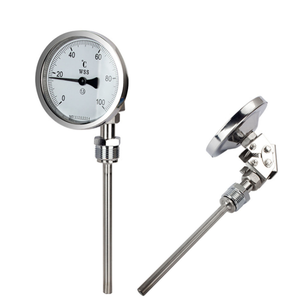 OEM 60mm 100mm 150mm quay số kích thước đo nhiệt độ Nhiệt kế với 200mm 300mm thăm dò tùy chỉnh ODM hỗ trợ - Product Image 3