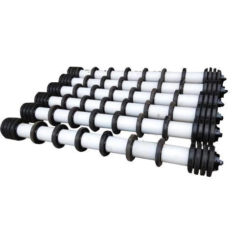New Condition Nylon Self-Cleaning Comb Type Conveyor Roller Return Rollers Self-Cleaning Conveyor