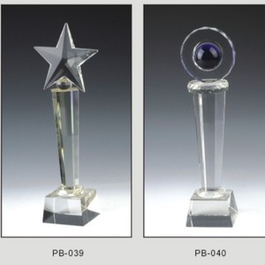 Hua Ao Crystal <b>Trophy</b> Laser <b>Engraved</b> Geometric Shape Durable For Awards Ceremonies Company Events Wholesale - Product Image 2