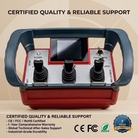 Control Remoto por Radio para Camión de Madera, Cargador de Madera, 500m, IP68, 12V 24V, Equipo Hidráulico Industrial