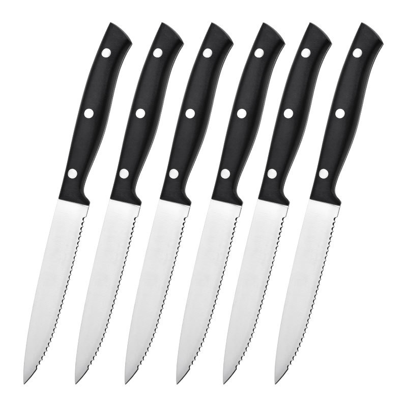 Juego de cuchillo de carne 6 PCS