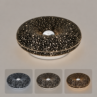 Projecteur d'étoiles à lumière douce pour le soin des yeux, lampe tactile, 3 modes de couleur, lampe de bureau LED rechargeable à intensité variable, support mural, décoration de la maison, cadeau