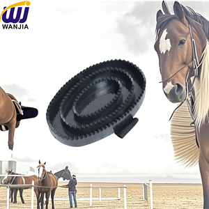 Cepillo para el Cuidado del Caballo WANJIA, Herramienta de Limpieza Ecuestre con Cerdas Suaves para el Cuidado del Crines y el Aseo Diario del Caballo en Granjas Ecuestres - Product Image 2
