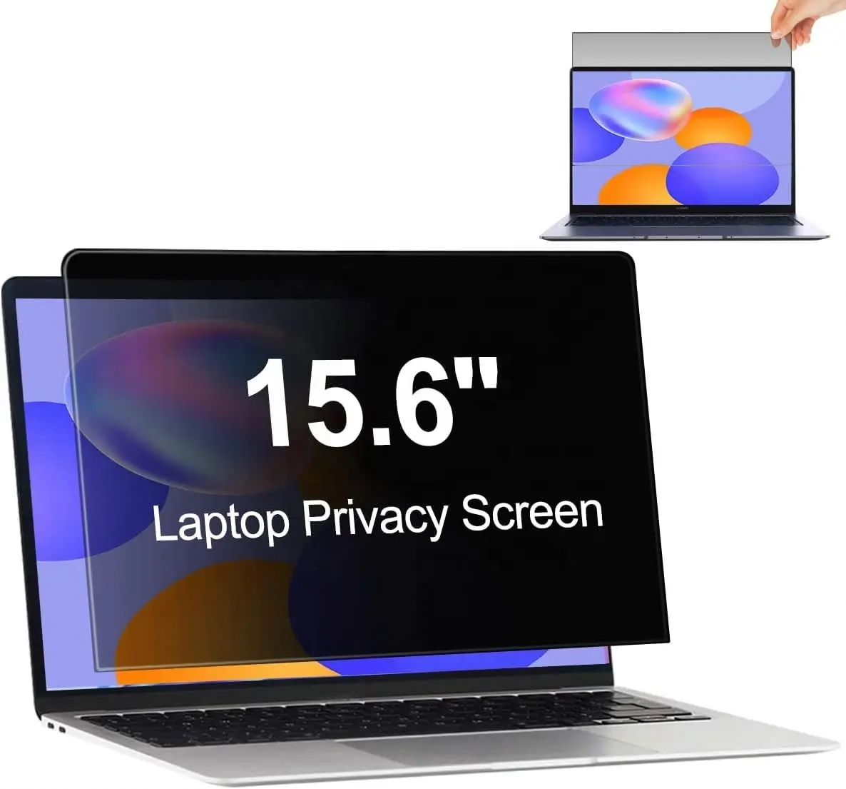 15.6 "gizlilik filtresi ekran koruyucu Anti-Spy/parlama filmi ile 15.6 inç geniş ekran dizüstü Laptop için 16:9 boy oranı