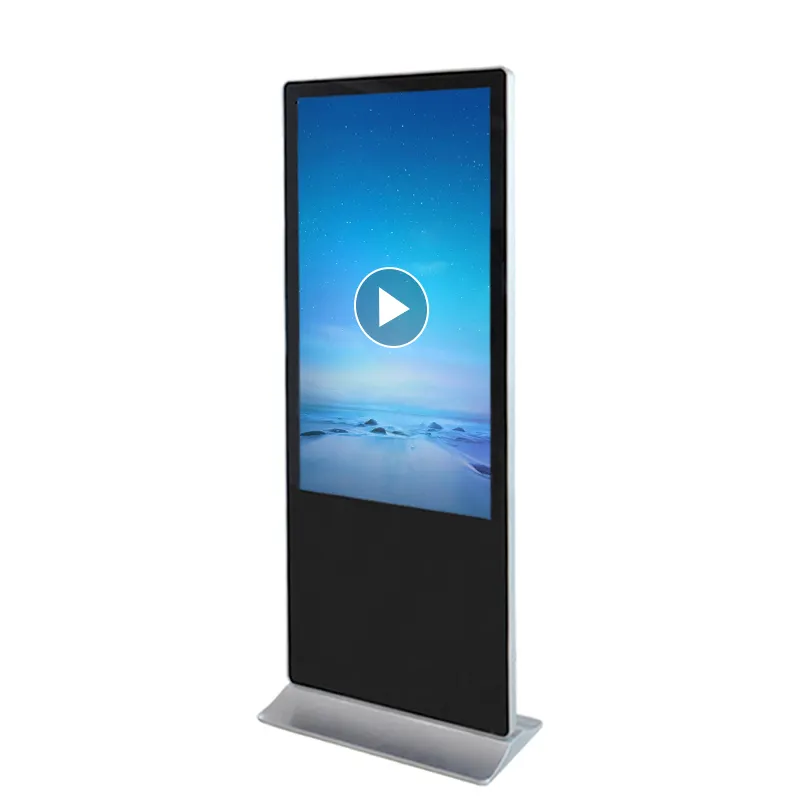 60 Inch 1080p Vertical Digital Signage Indoor Lcd Touch Screen Monitors For Advertising